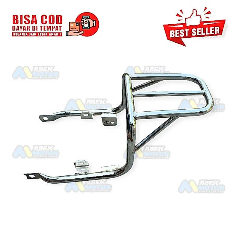 RAK BELAKANG CB CROME BEGEL BELAKANG CB100 CB125 CB GLATIK