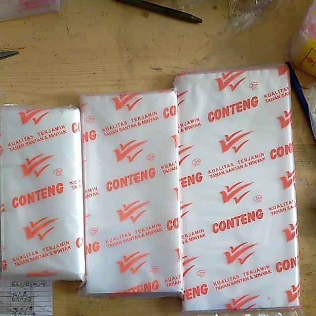 PLASTIK ES PE 10X20 12X25 15X30/ PLASTIK GULA ES BATU/ plastik PE uk 10x20 12x25 15x30