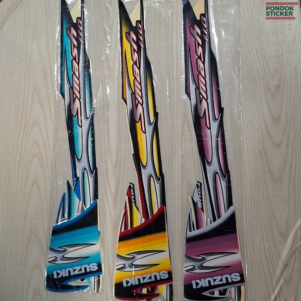 Striping Sticker Suzuki Smash R 110 2006 2007