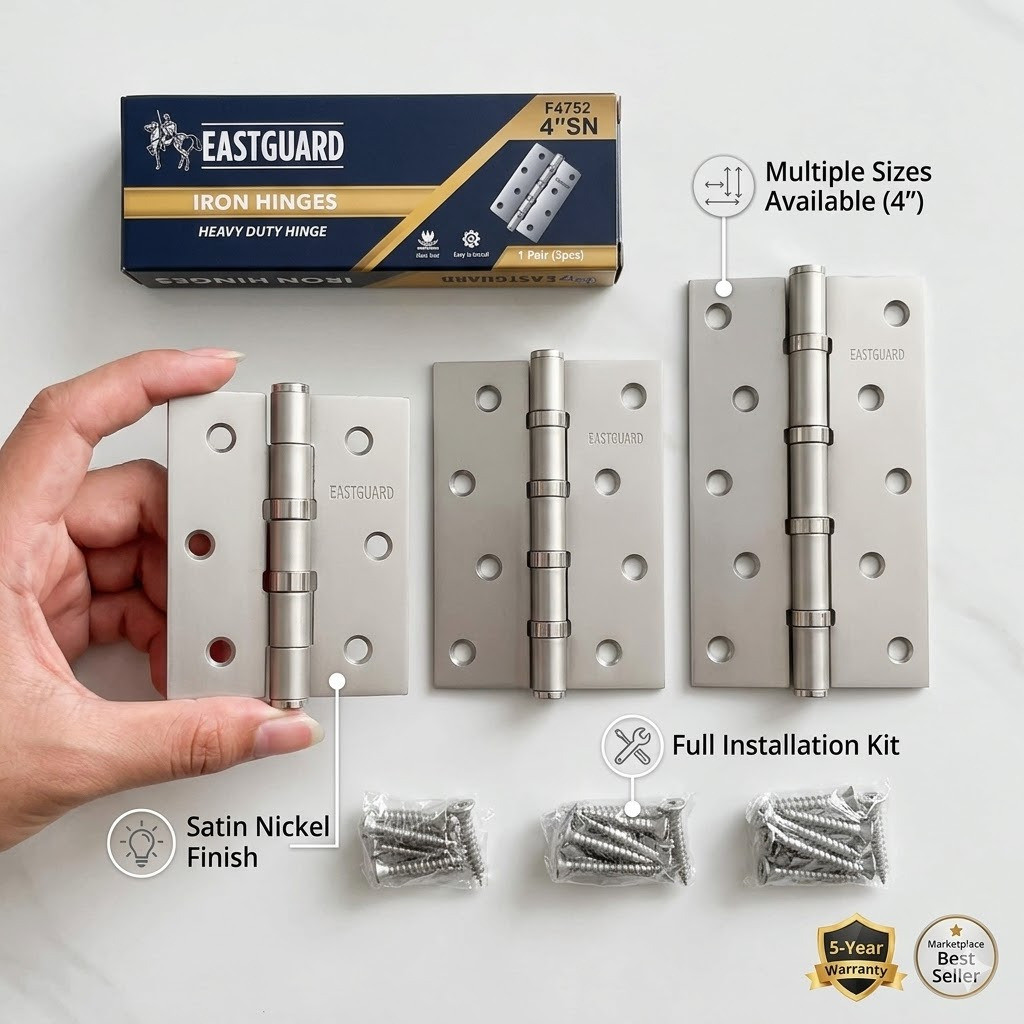 promo Engsel Pintu Besi 3" 4" 5" Tebal - Engsel Pintu - Engsel Besi Eastguard