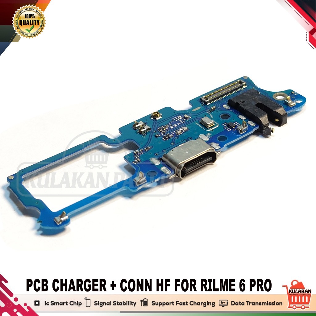 Papan pcb connector Charger realme 6 pro Pcb Board Papan Cas realme 6 pro Ic Smart Fast Charging