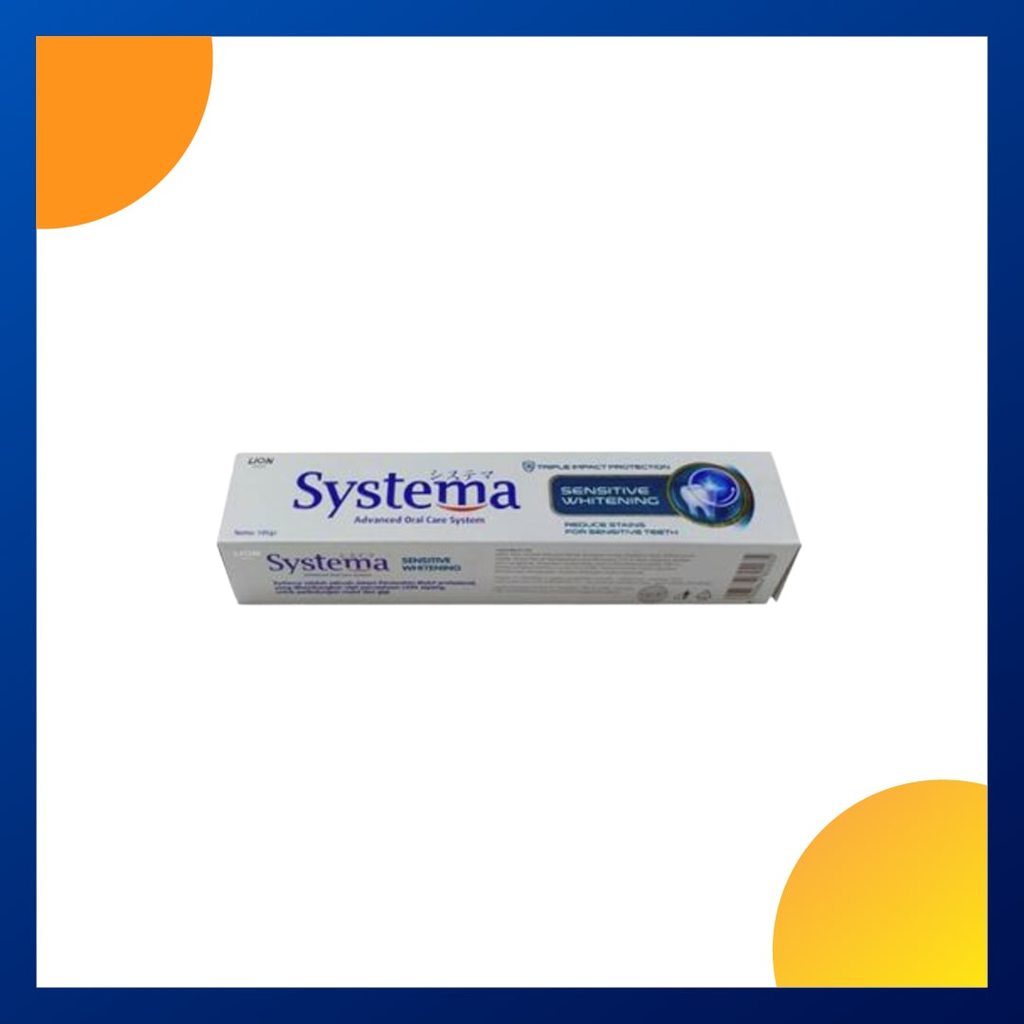 Systema Sensitive Whitening 105 Gram Tube