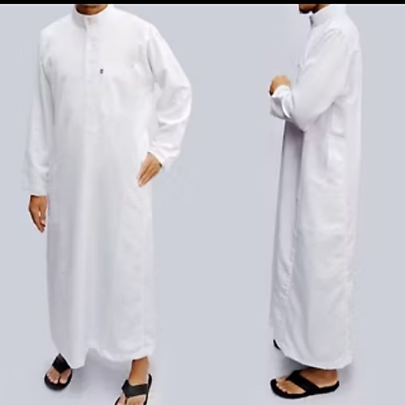 baju jubah pria//baju lebaran gamis jubah Harmain pria