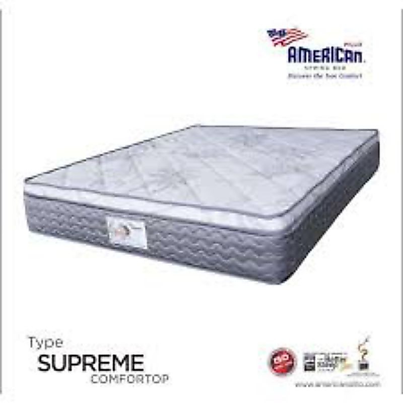 spring bed american pillo supreme comfort top