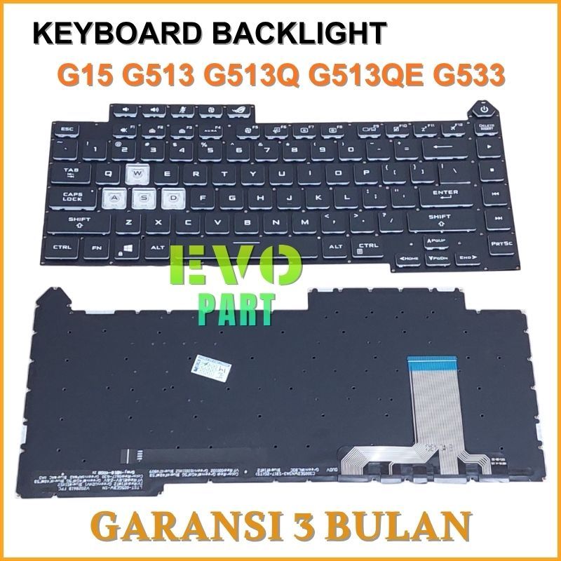 Keyboard For Asus ROG Strix G15 G513 G513QR G513QC G513QE BACKLIGHT -NEW