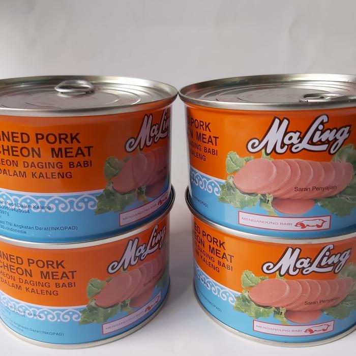 makanan kaleng Ham "Maling"