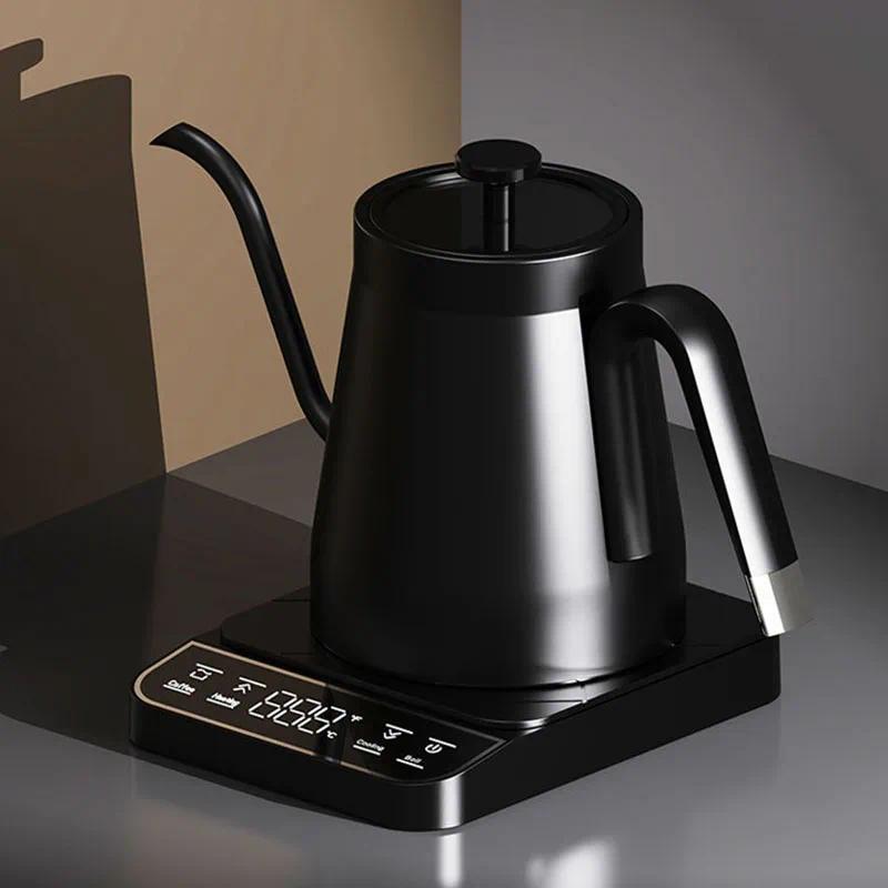 120v 220v Stainless Steel electric kettle insulation coffee pot with temperature control Gooseneck n