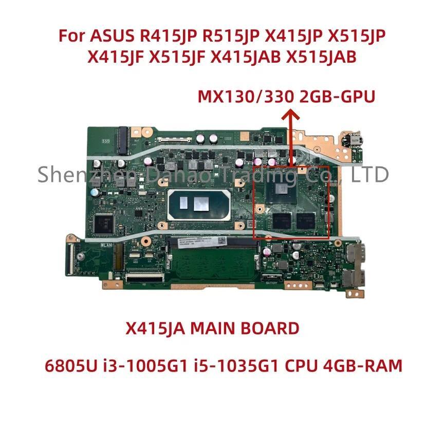 X415JA For ASUS R415JP R515JP X415JP X515JP X415JF X515JF X415JAB X515JAB Laptop Motherboard With i3