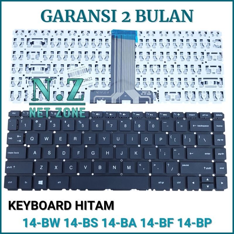 Keyboard Laptop HP 14-BS746TU 14-BS743TU 14-BS748TU 14-BS747TU -NZONE