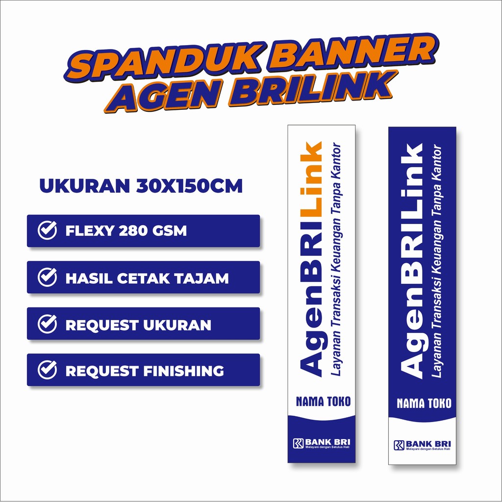 Spanduk Banner Baner Agen Brilink Spanduk Banner Renda Agen Brilink
