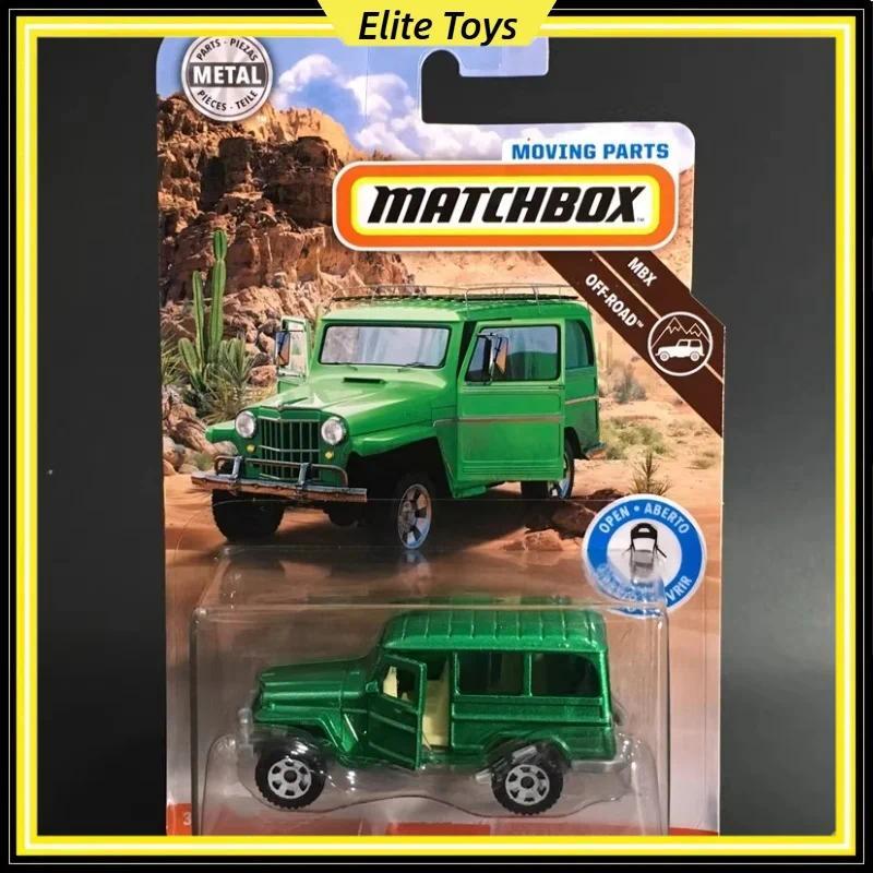 Mattel Match Box Moving Parts Series ‘62 JEEP WILLYS Metal 1:64 Scale ecast Mini Car Model Vehicle C