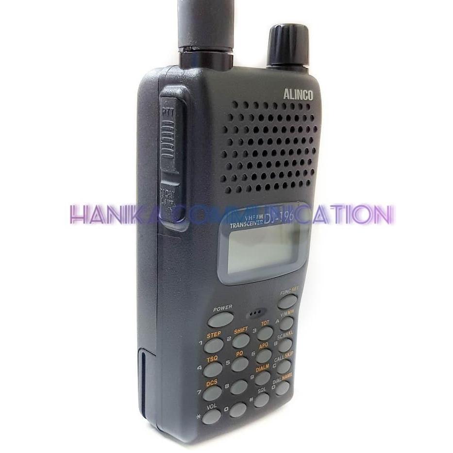 Alinco DJ-196 Handie Talkie VHF Ori Baru Garansi VHF DJ196 DJ196TFN