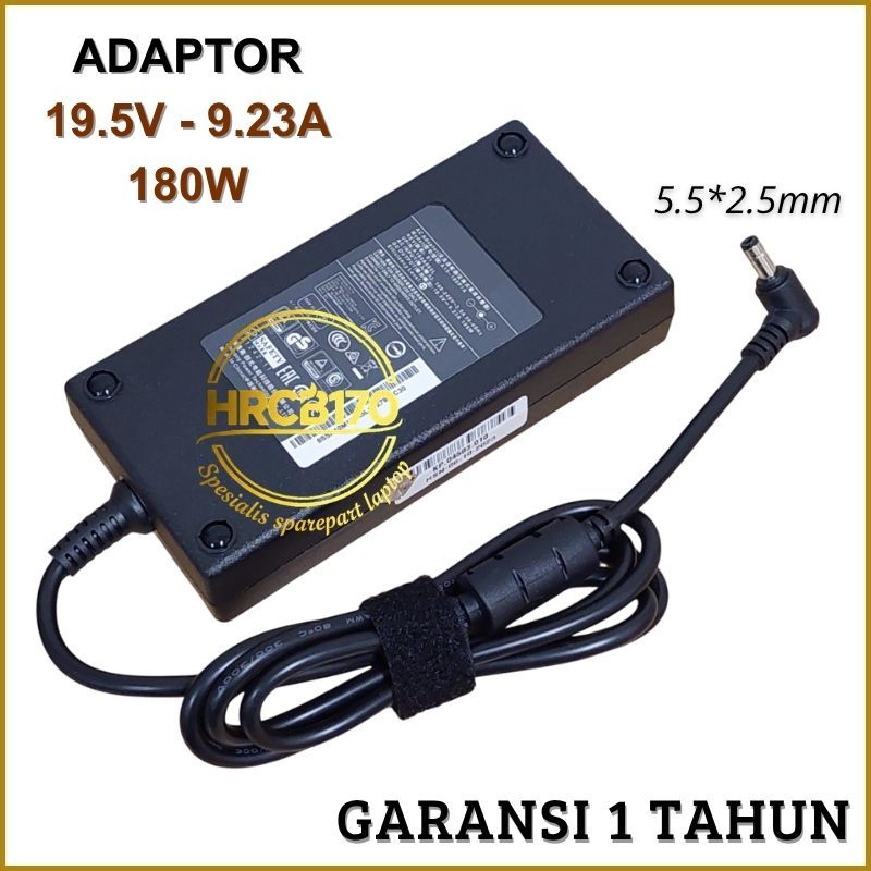 Adaptor Charger CHICONY A15-180P1A 19.5V  9.23A 180W DC 5.5*2.5mm -HRCB