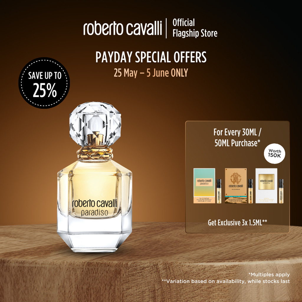Roberto Cavalli Paradiso EDP 50ML - Parfum Wanita