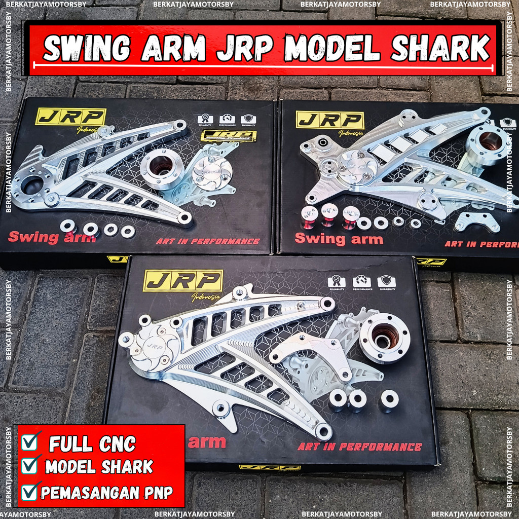 JRP RACING SWING ARM MODEL SHARK VARIO ORIGINAL FULL CNC ALUMINIUM SWING ARM CNC VARIO 125 150 OLD N