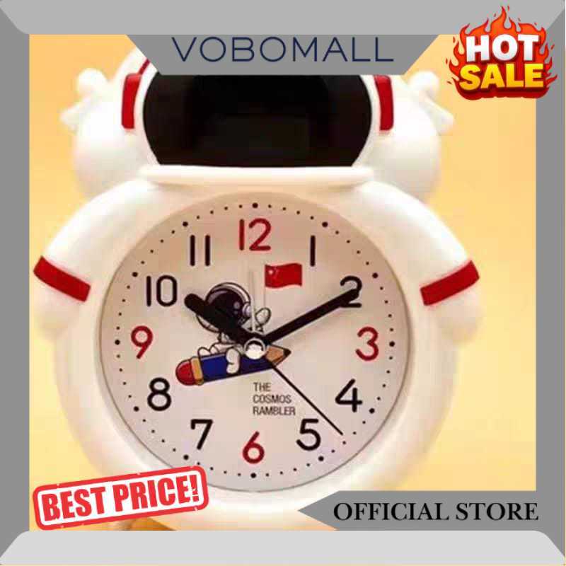 Jam Alarm Weker Astronot Bunyi Beep | Jam Meja Alarm TLG