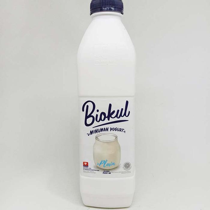 BIOKUL DRINK PLAIN YOGHURT 1 LITER