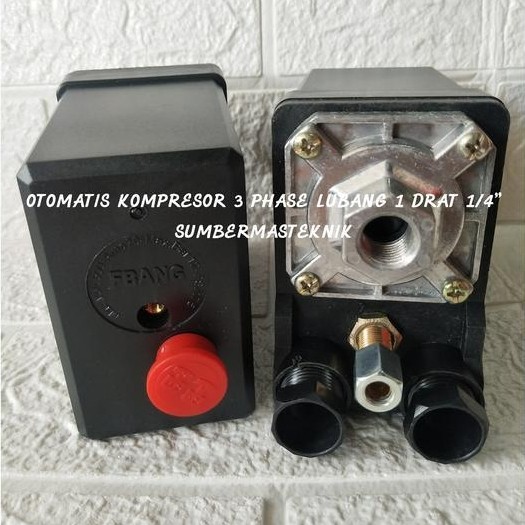 Otomatis Kompresor 3 Phase Lubang 1 Presure Switch Compresor 3 Phase
