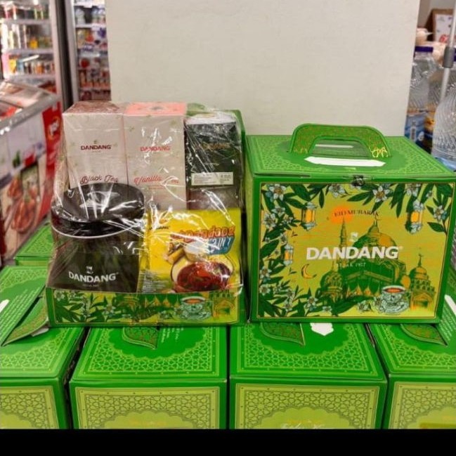 Teh Dandang Special gift set free toples kaca