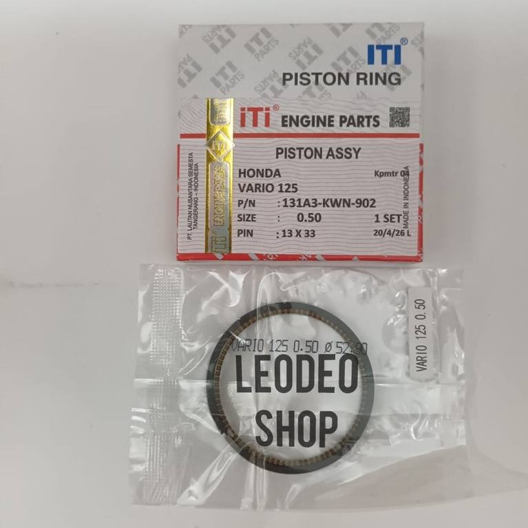 RING PISTON VARIO 125 FI INJEKSI VARIO 125 LED KWN ITI RING SEHER