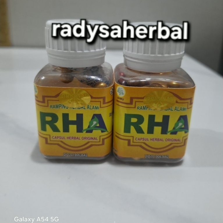 Pelangsing Herbal alami RHA