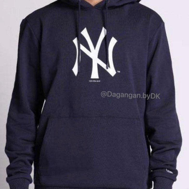 Jacket Hoodie New Era Original 100% Dark Navy Blue
