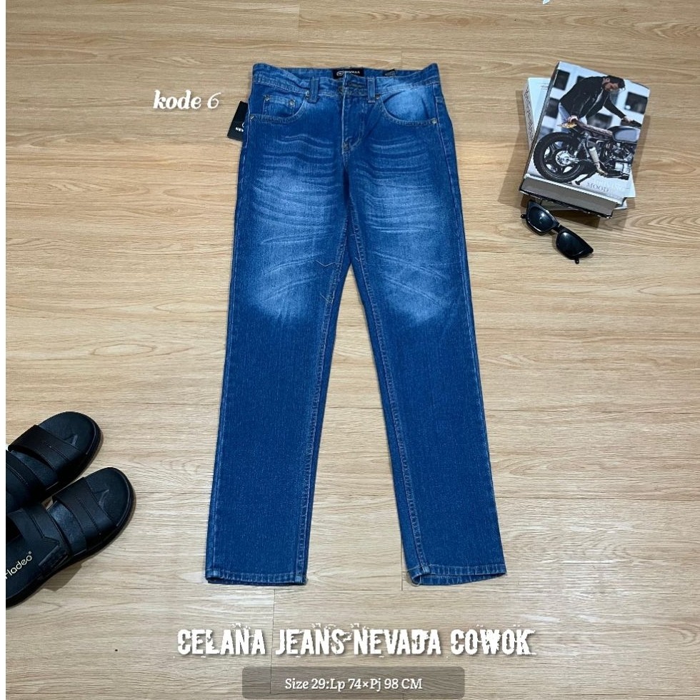 Celana Jeans Giordano, Freeride,Dan Nevada
