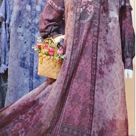 Ma&i Collection - Gamis/Dress Belifi organza silk premium mewah