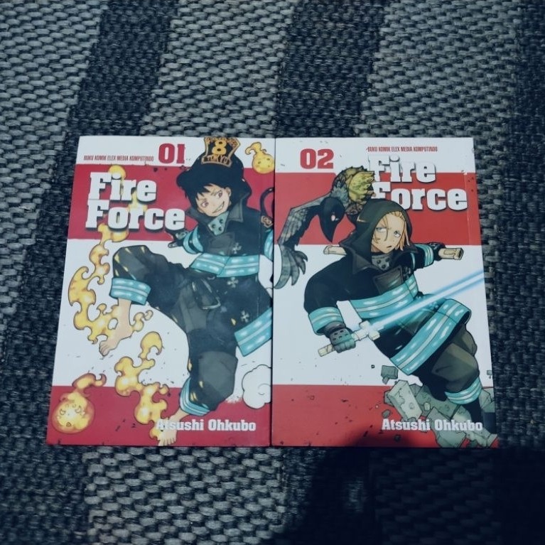 [ Preloved ] Set Komik Fire Force 1-2
