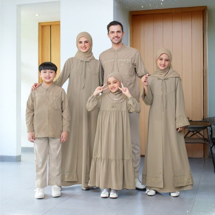 SARIMBIT ETHICA LADIVA RICH TAN SARIMBIT KELUARGA KEKINIAN COUPLE SARIMBIT COUPLE OUTFIT