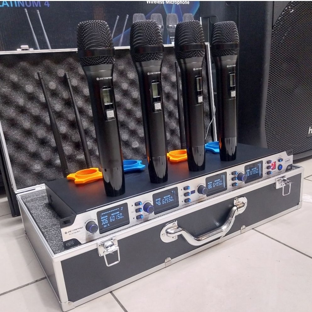 Mic wireles Zetapro platinum4 Original