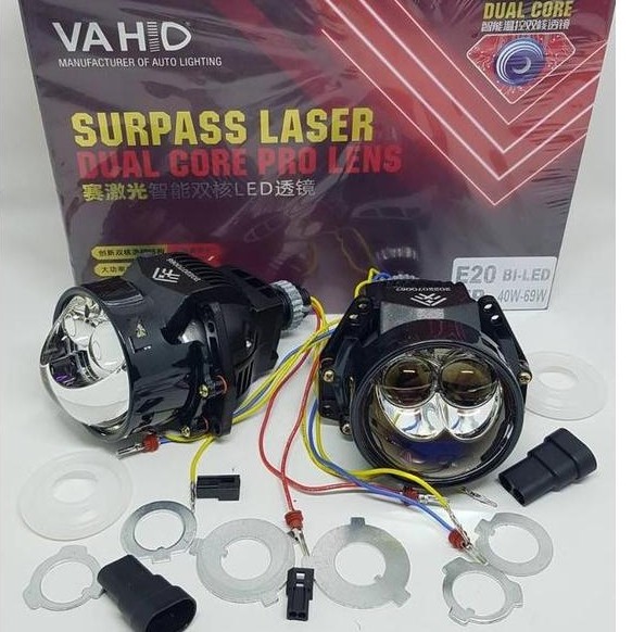 Ready Stock Biled Sniper Projector Projie Led Biled Bi-Led Vahid E20 Surpass Laser