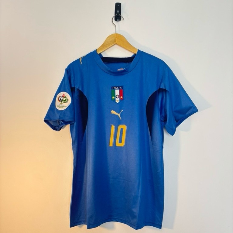 Jersey Italy Home 2006 Totti 10 – Size L
