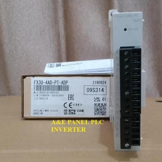 Ready Fx3U-4Ad-Pt-Adp Plc Mitsubishi Fx3U4Adptadp Fx3U 4Ad Pt Adp