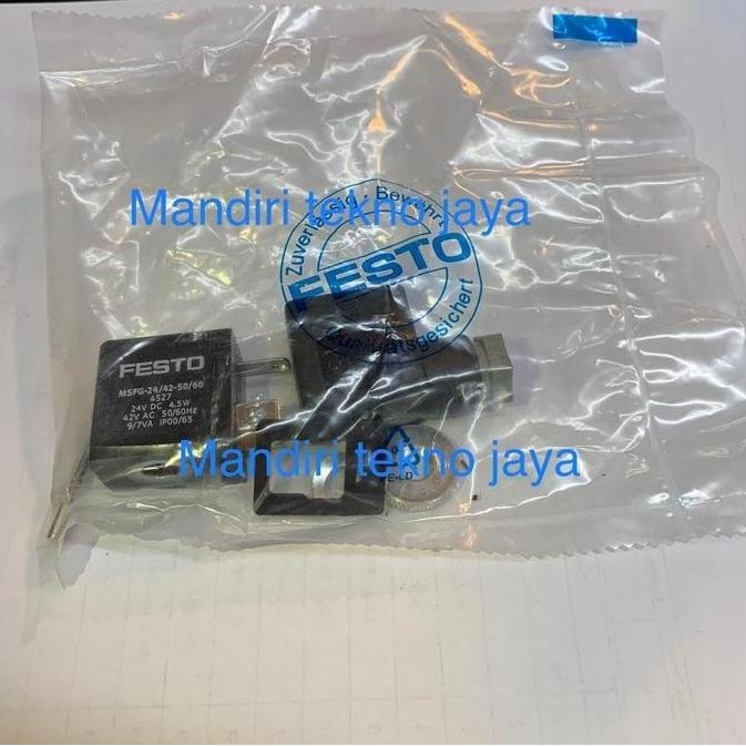 pt.berkah- coil festo Solenoid Valve MSFG-24/42-50/60 Part No 4527 dc24 Diskon