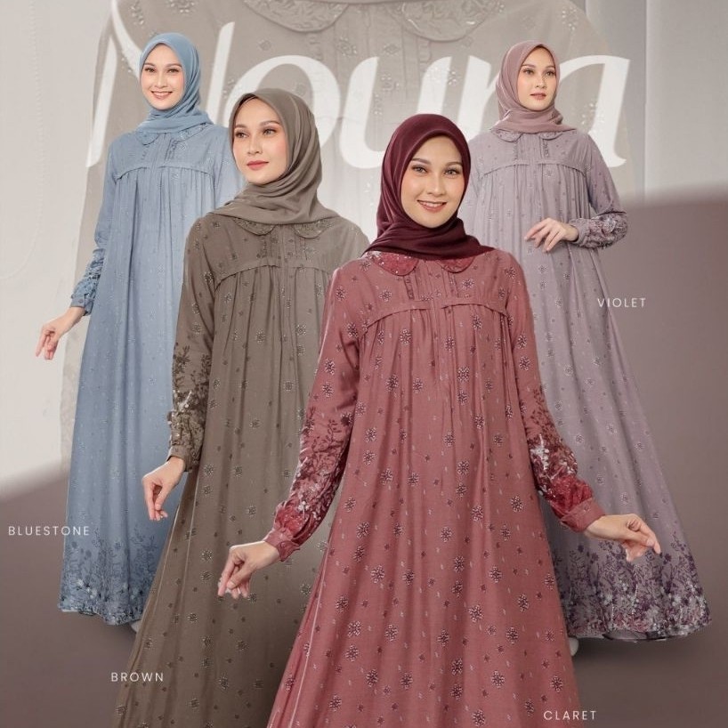 Gamis Seply Noura 07/Seply Gamis Noura 07/Noura 07 Seply/Seply Noura Series/Seply Gamis Rayon Motif