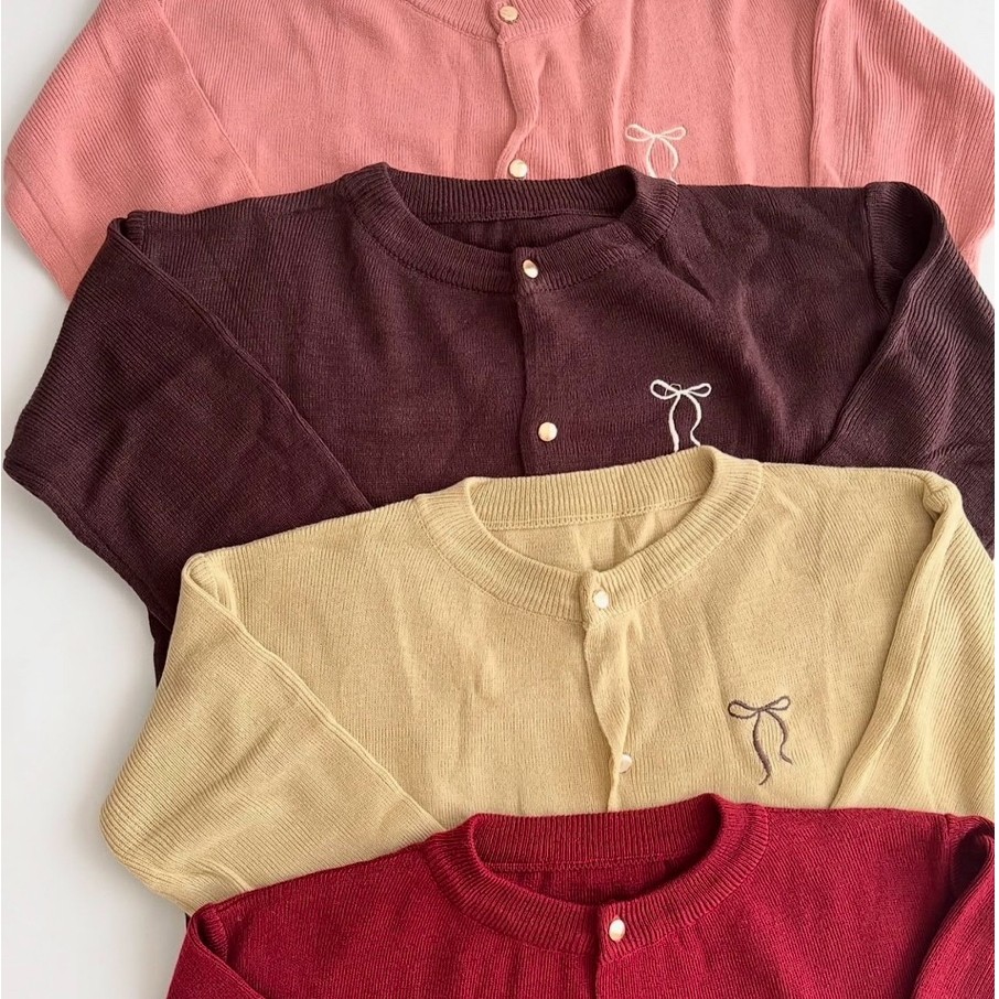 PAKET USAHA CARDIGAN, CROP TOP, SWEATER ZIPPER