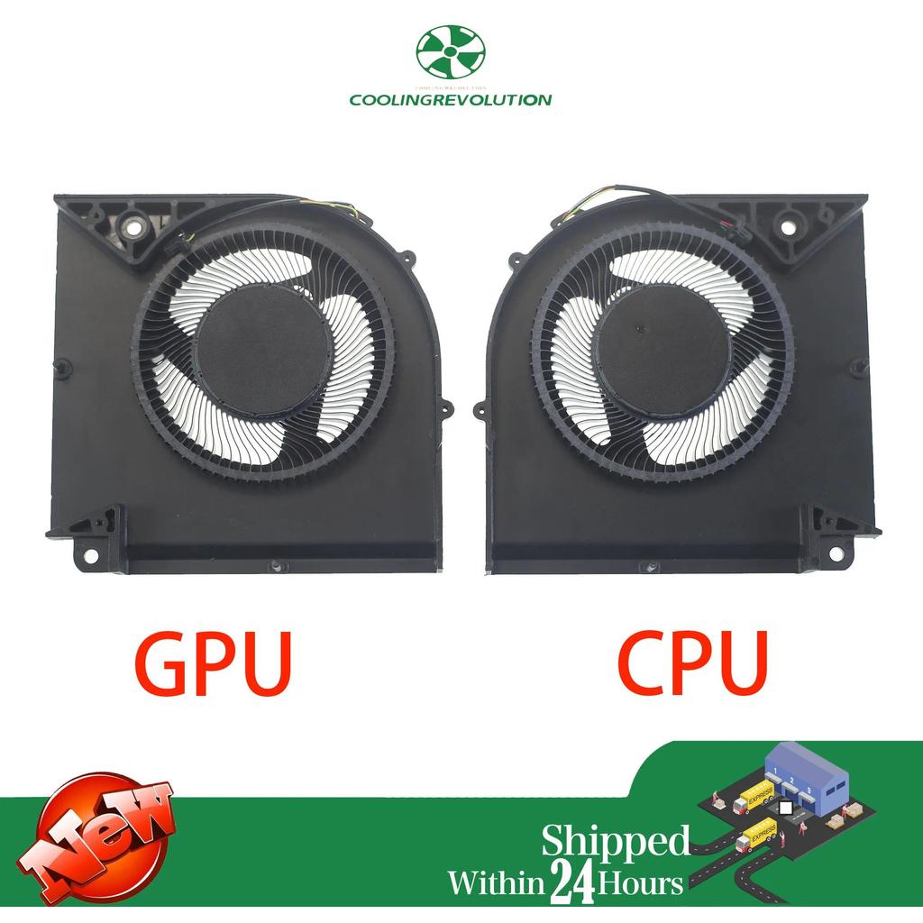 Laptop CPU GPU Cooling Fan DC12V 0.6A 4-Pin for Gigabyte Aorus 17X AZF RTX 4090