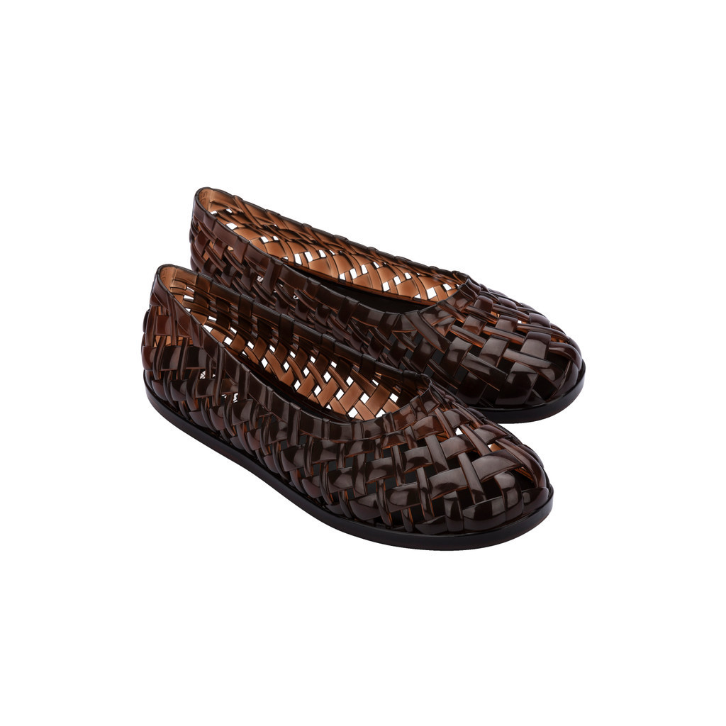 Sepatu Flat Wanita Melissa Possession Ballerina Ad Brown