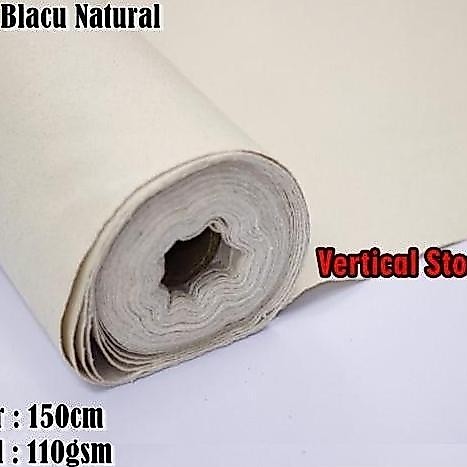 Cod,Bisa- Kain Belacu / Kanvas Blacu / Bahan Kanvas Lukis / Kain Kanvas