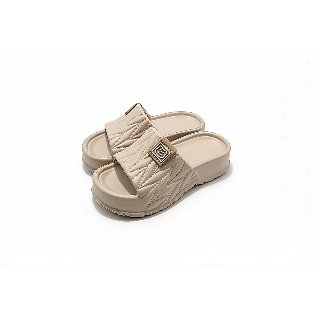 Sandal Slop Jelly Karet Model Bear Wanita Rumah Slipper / Sandal Indoor Kartun