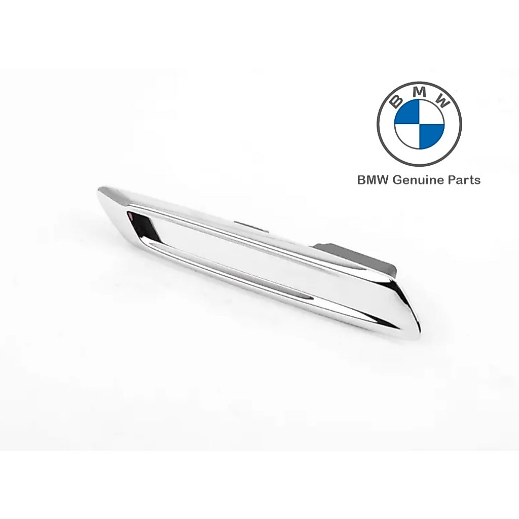 Original BMW F10 F11 LCI Chrome Finisher Fender Depan KIRI 51137336645