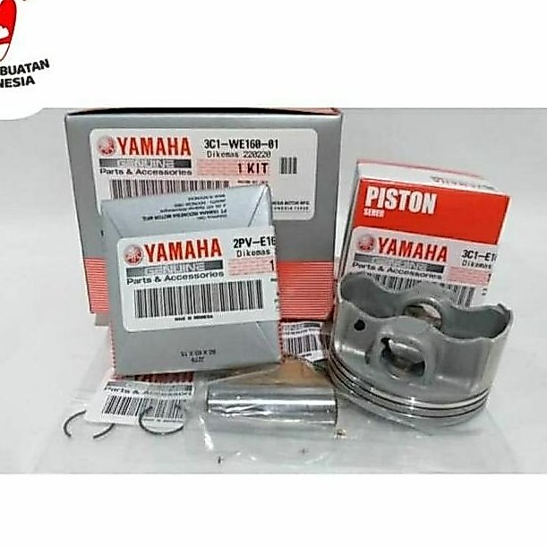 Seher ring Piston kit Vixion Asli ori orinal Yamaha 3C1 WE160 00