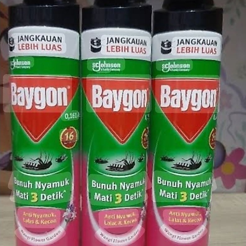 HIT/ BAYGON Aerosol Spray Semprot Anti Nyamuk/ Serangga Jumbo 600 ml