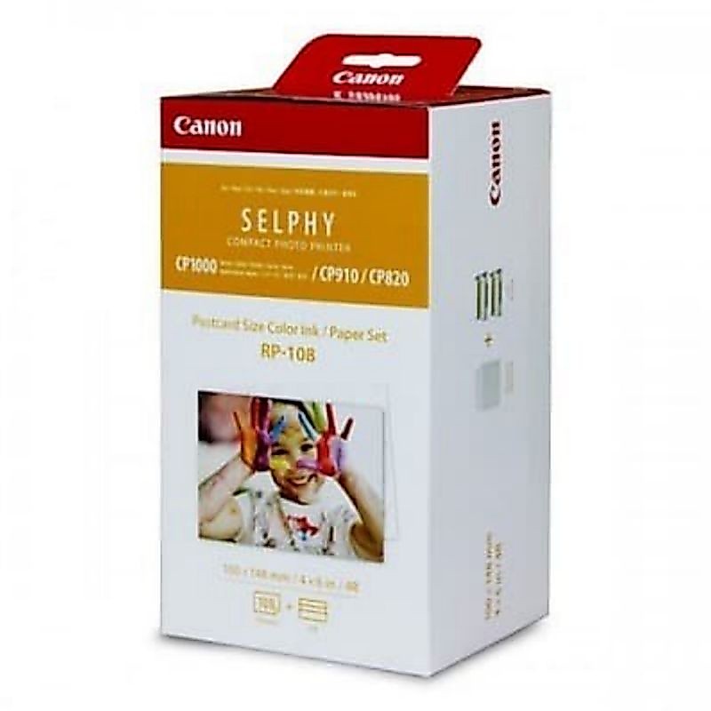 CANON SELPHY RP108 / KP108 IN Photo Paper and 2 pcs Printer Ink CP820 CP910 CP1000 Canon Selphy