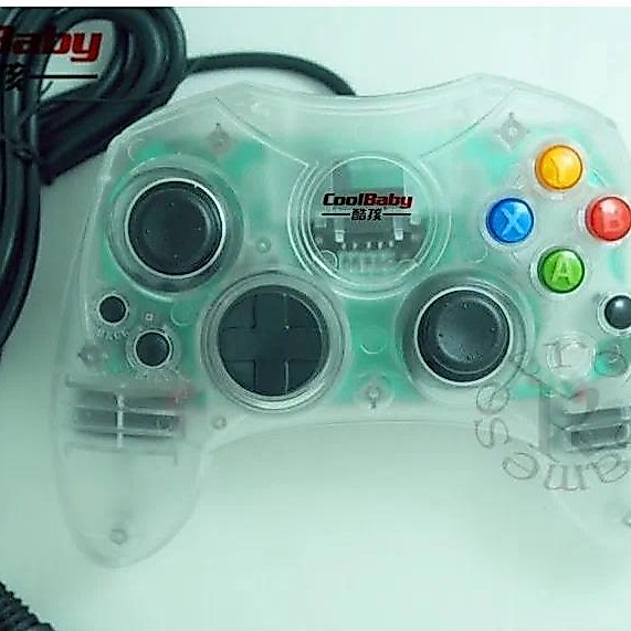 Transparent colors Classic Wired Joypad Controller For Microsoft for Xbox Controller For XBOX Gamepa