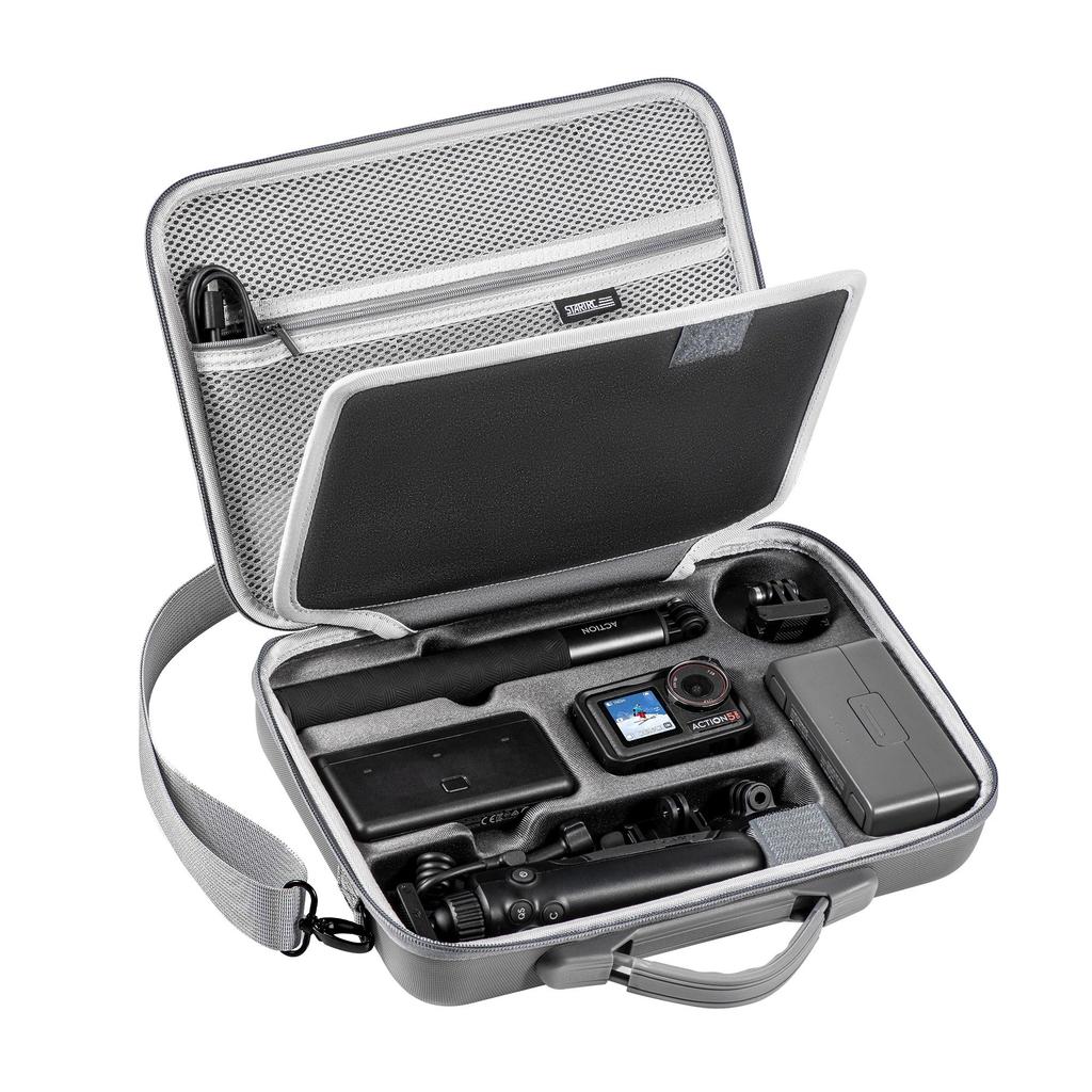 Action 5 Pro Carrying Case, Portable Carrying Case for DJI Osmo Action 5 Pro/4/3 Adventure Combo Acc