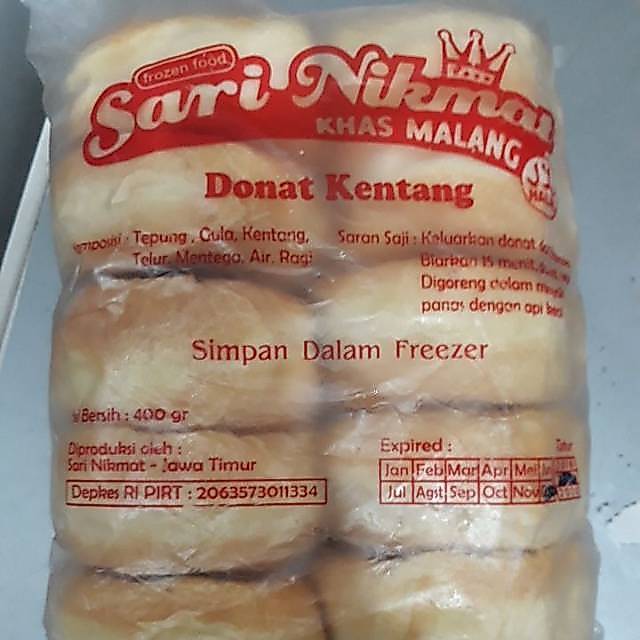 donat kentang sari nikmat