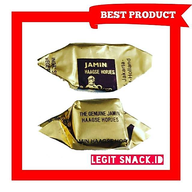 Permen Jamin Hopjes / Permen Kopi Hopjes Jadoel / Permen Jadul Kopi / Coffee Candy 50 Pcs