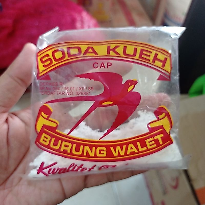 Soda Kue Cap Burung Walet 10gr